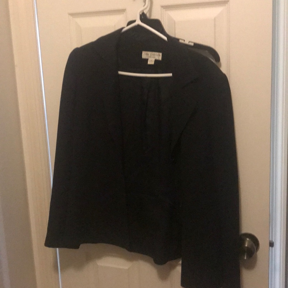 Black Shirt Suit